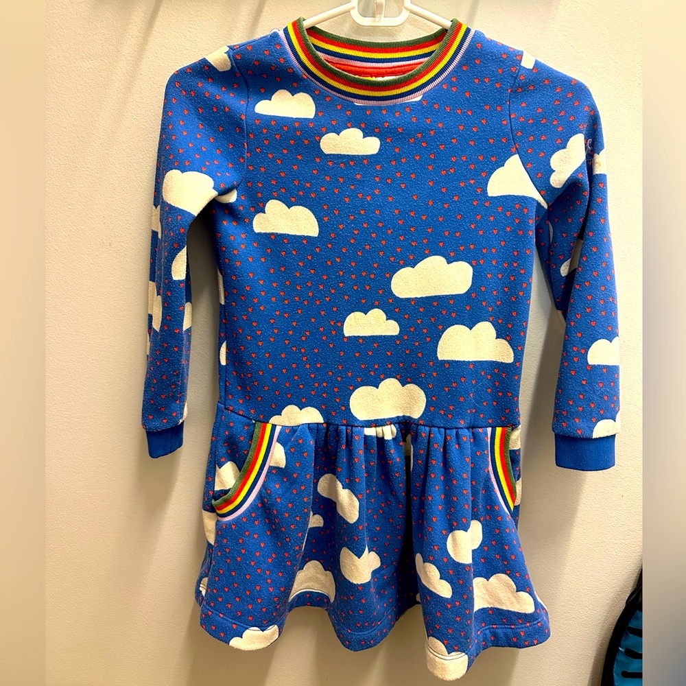 Mini Boden Sweatshirt Dress size 6-7
